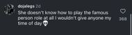 The comment section under @livebitez's post about Cardi B clapping back at a TikTok user's comment on her body. (Image via X/@livebitez)